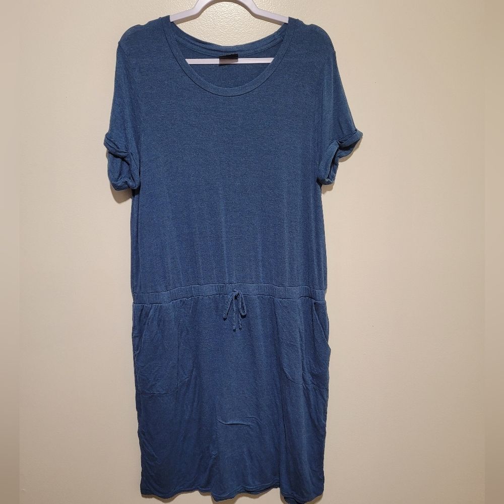 32 Degrees Blue Cool T-Shirt Dress